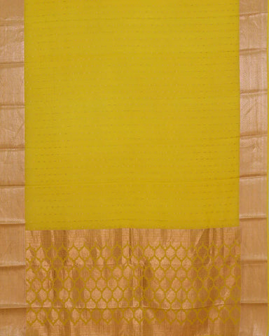 Yellow Color Mysore Silk Saree - PattuCheeralu