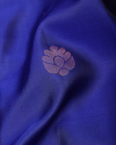 Navy Blue soft silk saree - PattuCheeralu