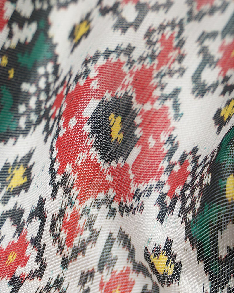 Off White Patola Silk - PattuCheeralu